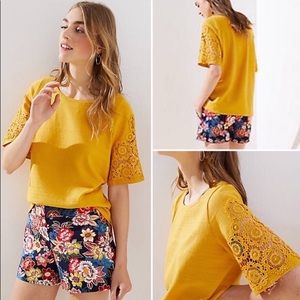 Loft Eyelet Medallion Top XXL